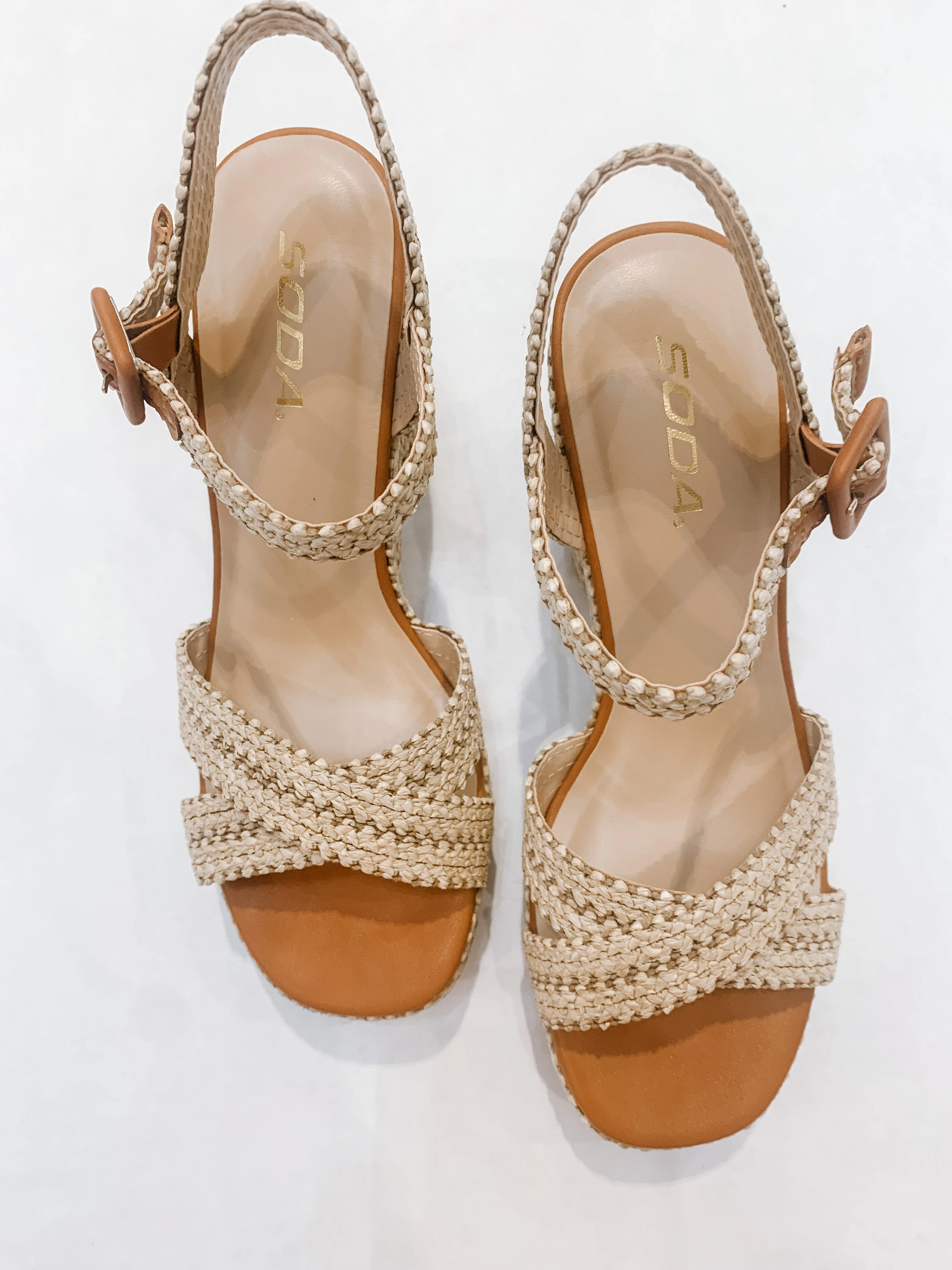 Chunky Basket Heel